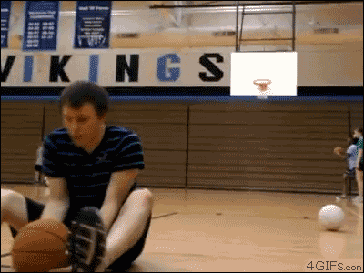 basketball trick