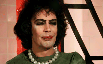 reaction surprised tim curry