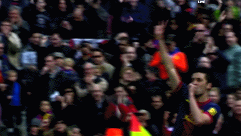 football goal barcelona