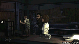 cheezburger video games walking dead stare