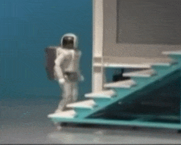 cheezburger robots stairs