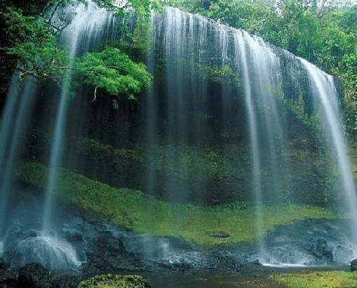 beautiful awesome waterfall