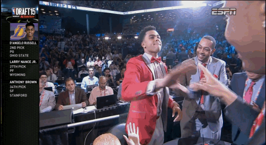 clapping salute nba draft 2015