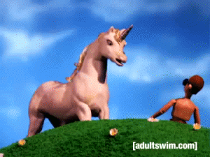 unicorns robot chicken