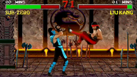cheezburger mortal kombat video games kick