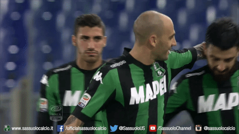 sassuolocalcio esultanza magnanelli cannavaro