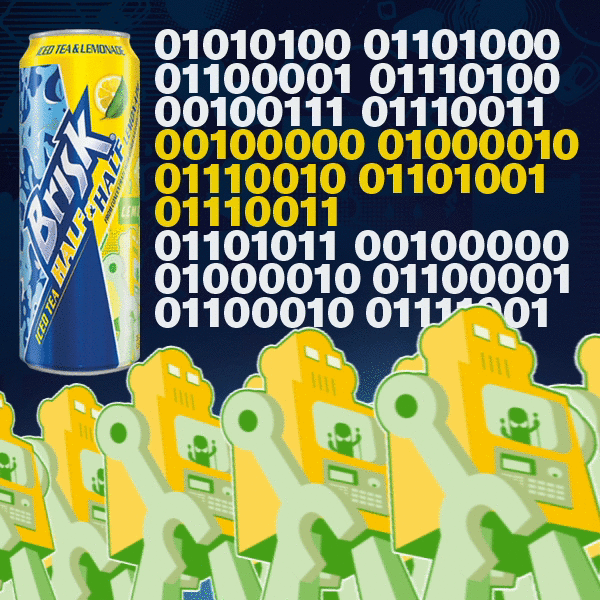 brisk robot nothalfbad briskbaby