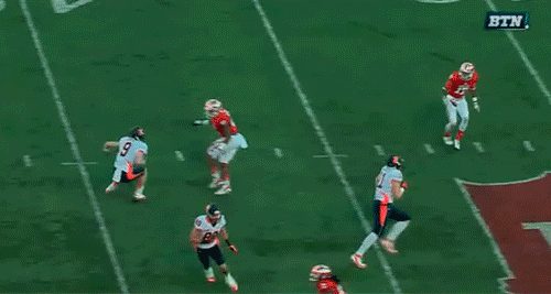 animated football illini