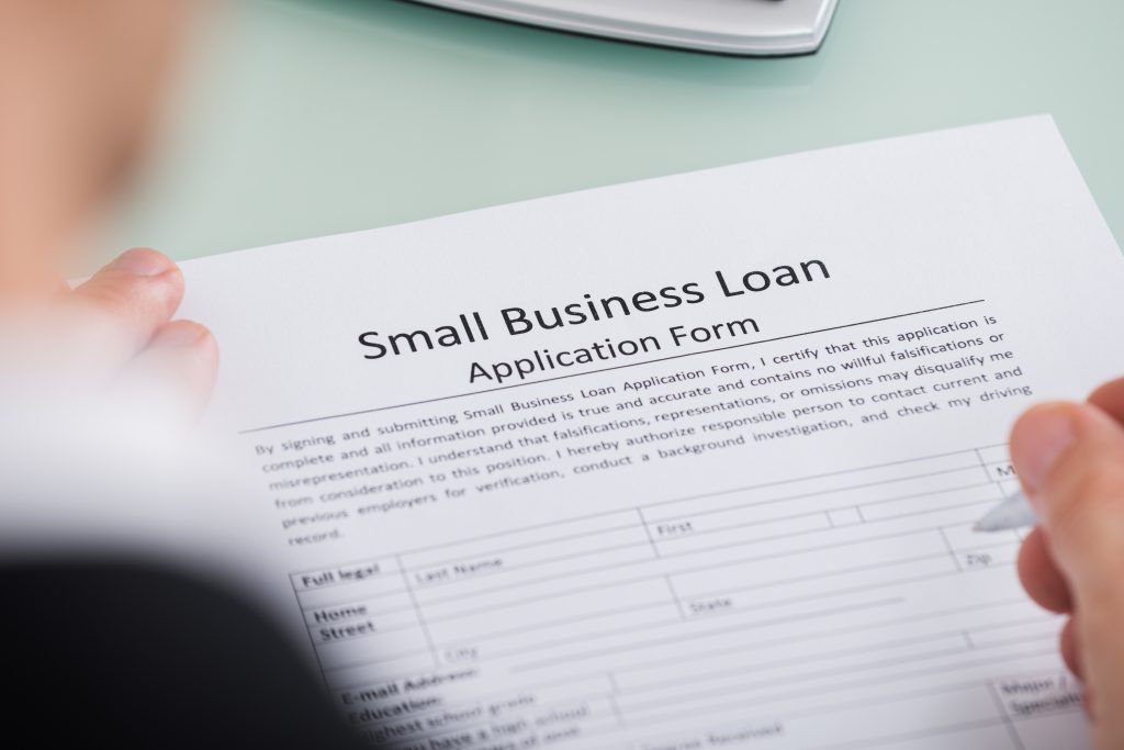 applying for a small business loan