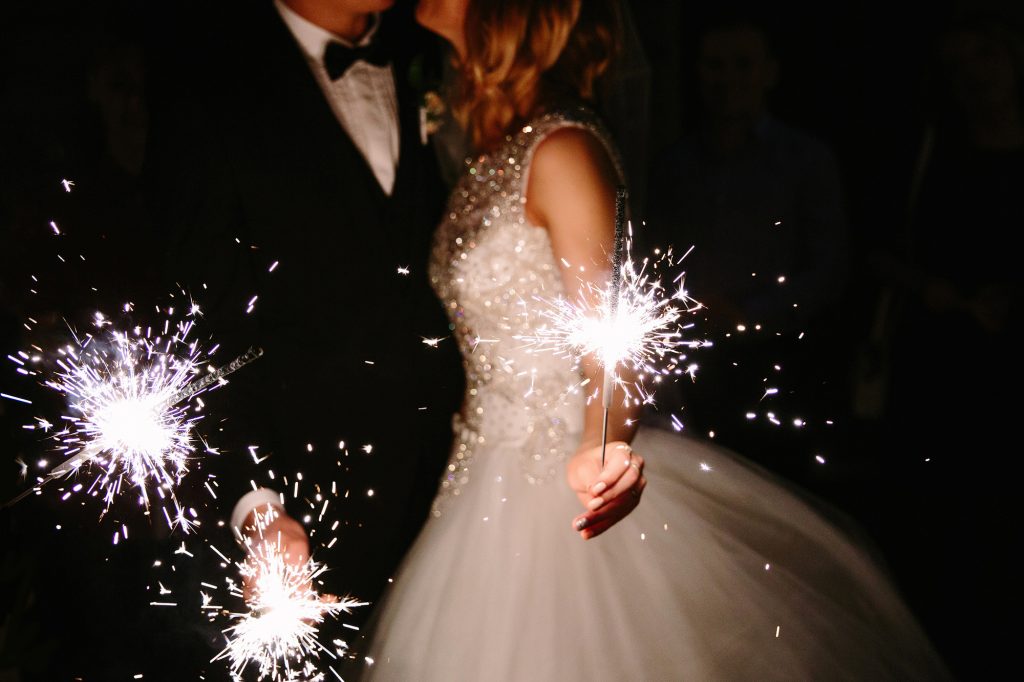 wedding sparkler