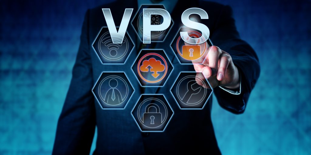 vps text and icons