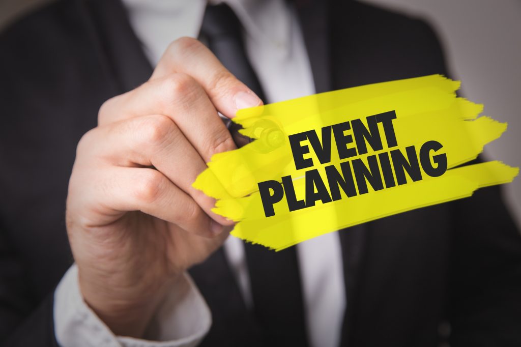 event planning and business man