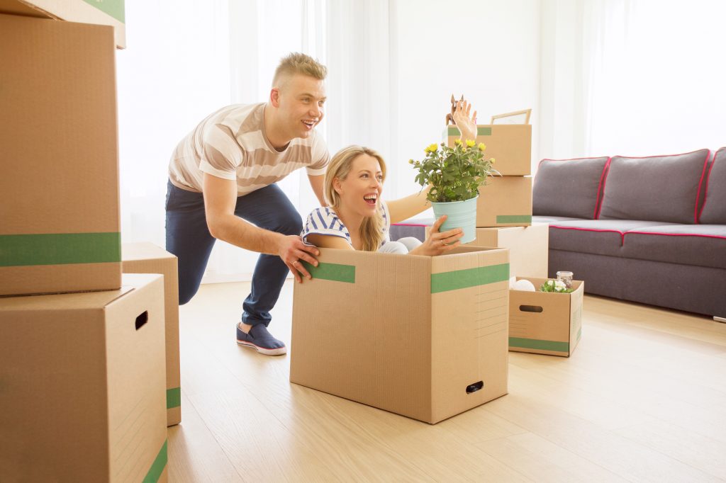 Couple Happily Getting Rid of Junks in Their Home